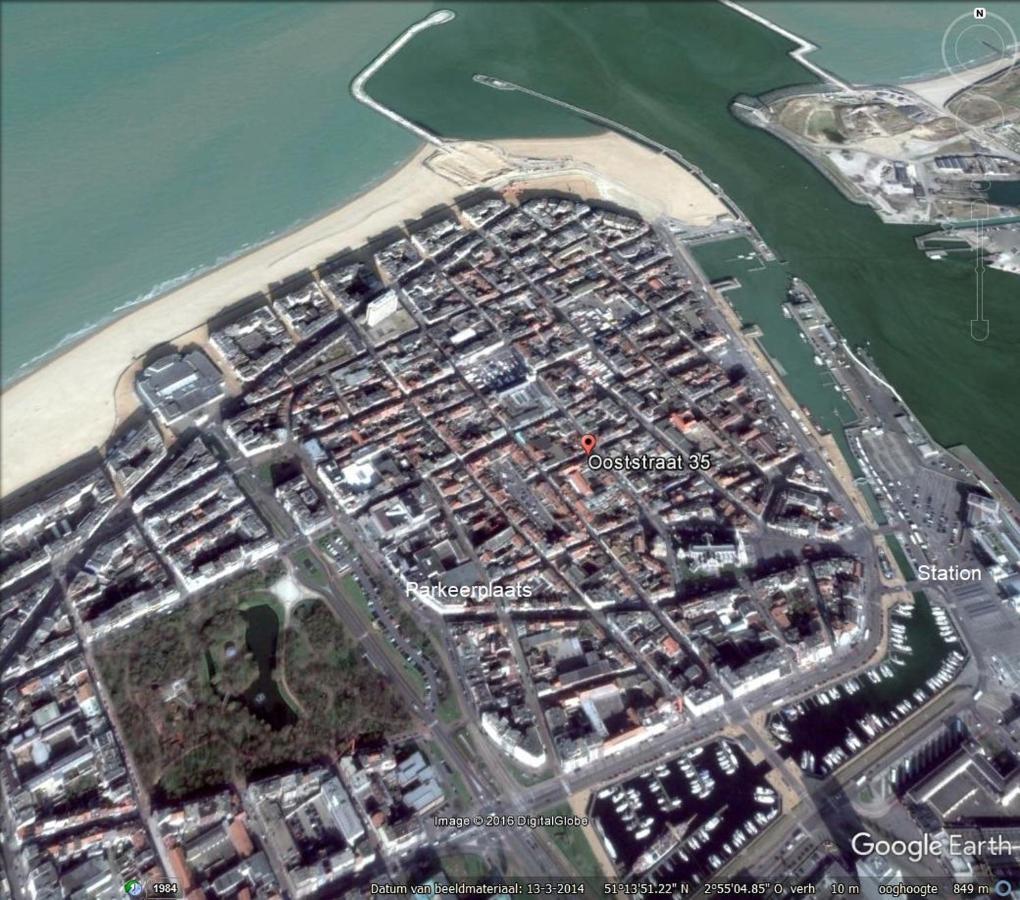 Marjori Oostende Met Gratis Parkeerplaats 外观 照片